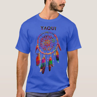 Yaqui Native Mexican Indian Colorful Dreamcatcher T Shirt