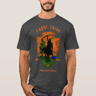 Yaqui Tribe Native Mexican Indian Proud Retro Arro T Shirt