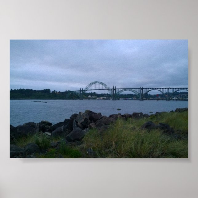 Yaquina Bay Bridge, Newport, Oregon Poster (Framsidan)