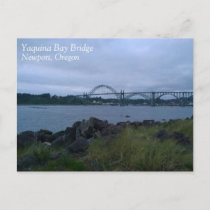 Yaquina Bay Bridge, Newport, Oregon Vykort