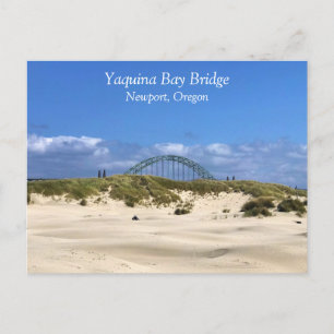 Yaquina Bay Bridge, Newport, Oregon Vykort