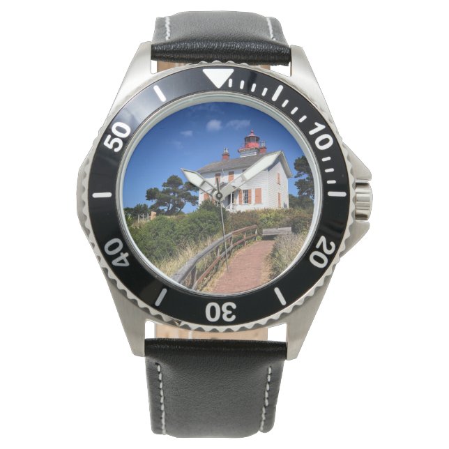 Yaquina Bay fyr, Newport, Oregon Armbandsur (Framsida)