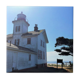 Yaquina Bay fyr, Newport, Oregon Kakelplatta