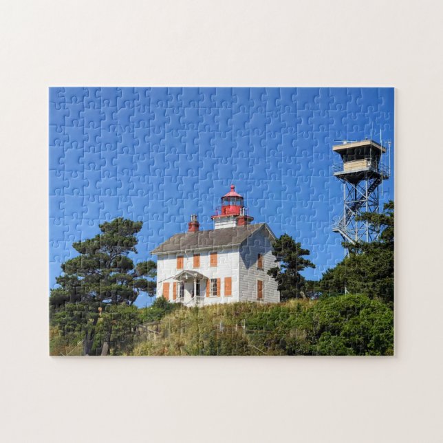 Yaquina Bay fyr, Newport, Oregon Pussel (Horisontell)
