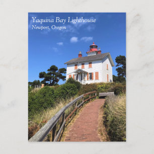 Yaquina Bay fyr, Newport, Oregon Vykort