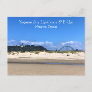 Yaquina Bay fyr, Newport, Oregon Vykort