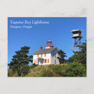Yaquina Bay fyr, Newport, Oregon Vykort