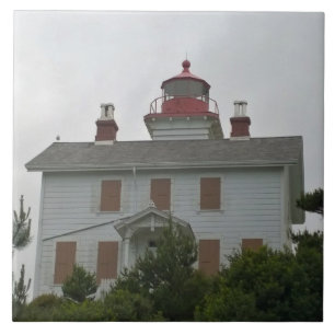 Yaquina Bay Lighthouse, OR Kakelplatta