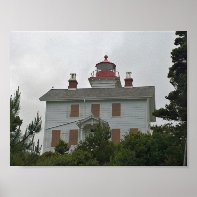 Yaquina Bay Lighthouse, OR Poster (Framsidan)