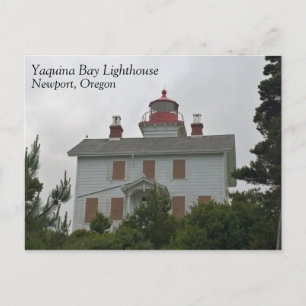 Yaquina Bay Lighthouse, OR Vykort