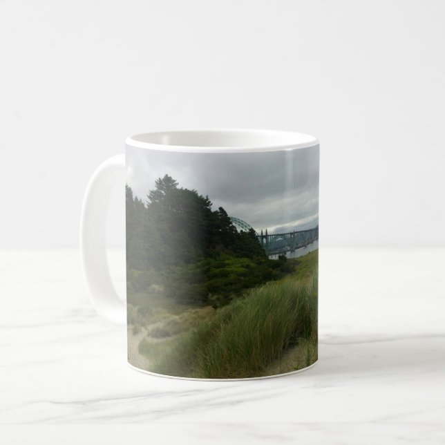 Yaquina Bay, Newport, Oregon Kaffemugg (Framsida vänster)