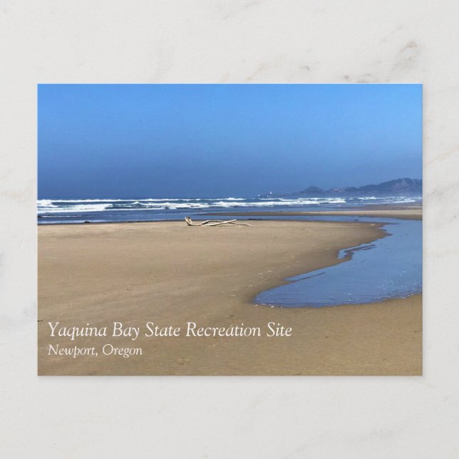 Yaquina Bay State Recreation Site, Newport, Oregon Vykort (Framsida)