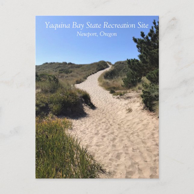 Yaquina Bay State Recreation Site, Newport, Oregon Vykort (Framsida)