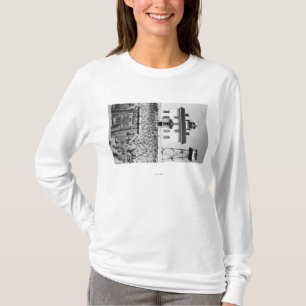 Yaquina fjärdfyr PhotographYaquina, ELLER T-shirt