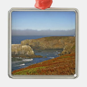 Yaquina Head Lighthouse i Newport Oregon Julgransprydnad Metall