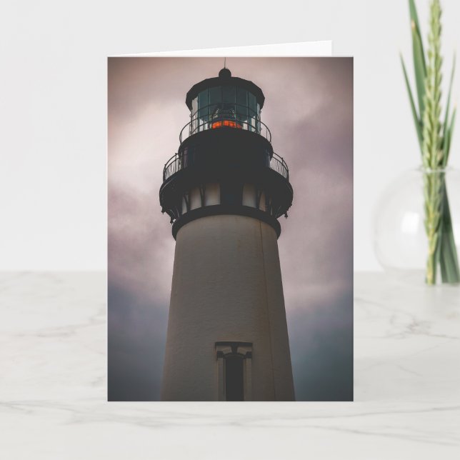 Yaquina Head Lighthouse-kort Kort (Framsida)