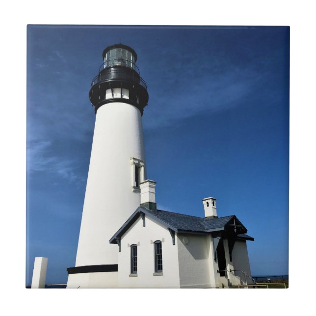Yaquina Head Lighthouse, Newport, Oregon Kakelplatta (Framsidan)