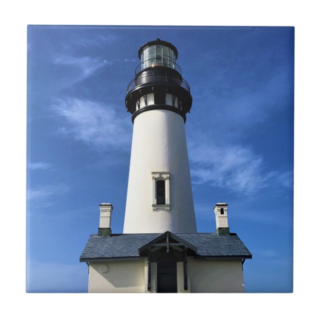 Yaquina Head Lighthouse, Newport, Oregon Kakelplatta (Framsidan)