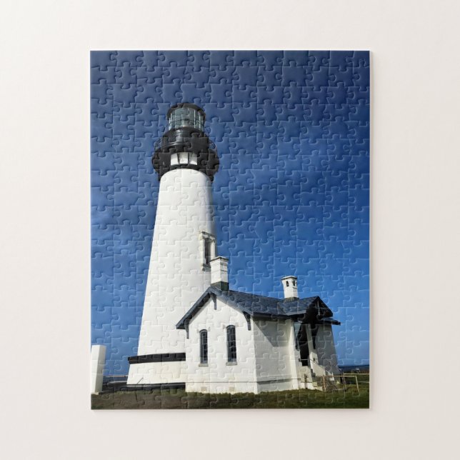 Yaquina Head Lighthouse, Newport, Oregon Pussel (Vertikal)