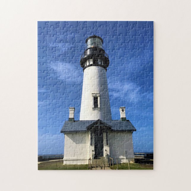 Yaquina Head Lighthouse, Newport, Oregon Pussel (Vertikal)