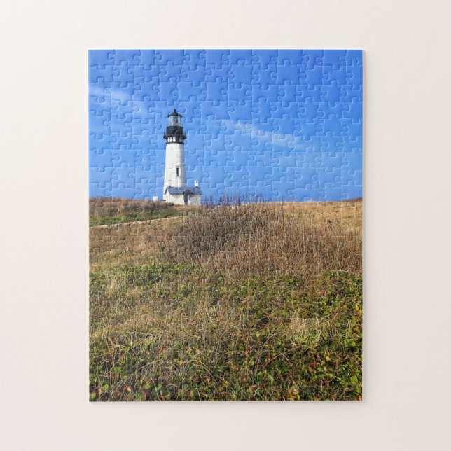 Yaquina Head Lighthouse, Newport, Oregon Pussel (Vertikal)
