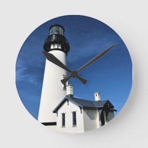 Yaquina Head Lighthouse, Newport, Oregon Rund Klocka