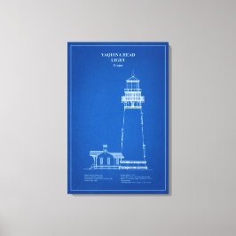 Yaquina Head Lighthouse - Oregon - AD Canvastryck
