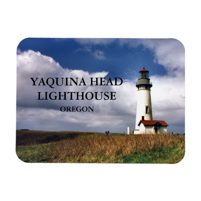 Yaquina Head Lighthouse, Oregon Flexi Magnet (Horisontell)