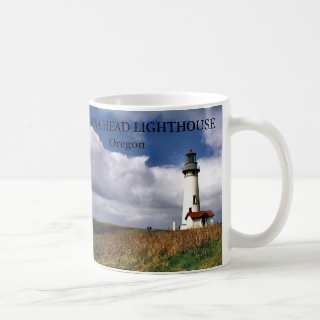Yaquina Head Lighthouse, Oregon Kaffemugg (Höger)