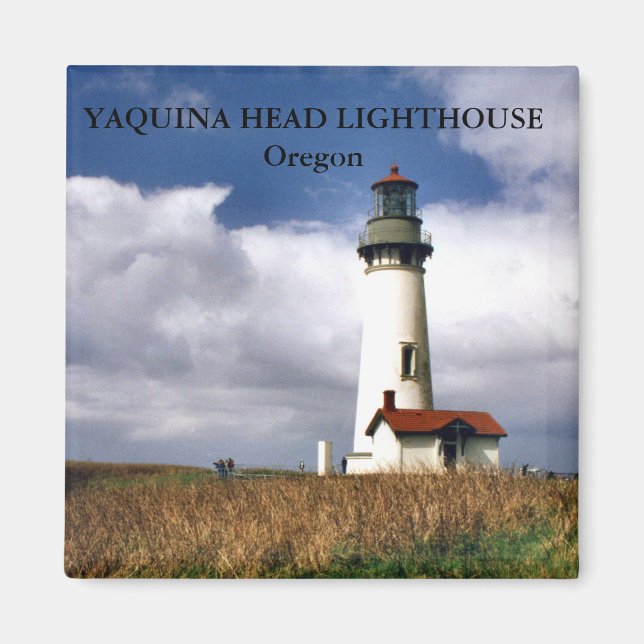 Yaquina Head Lighthouse, Oregon Magnet (Framsidan)