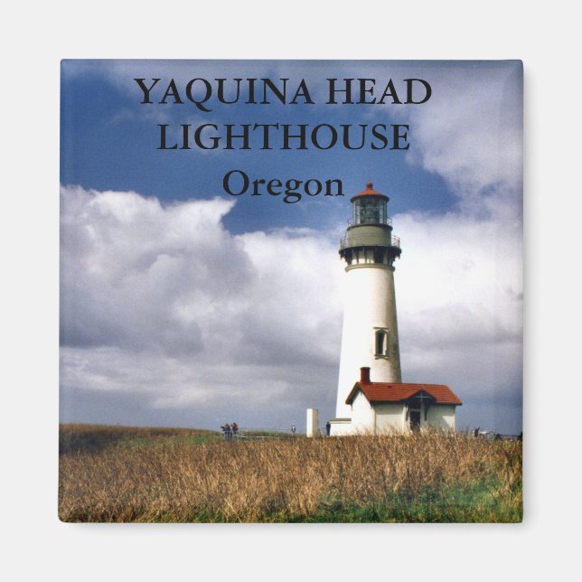 Yaquina Head Lighthouse, Oregon Magnet (Framsidan)