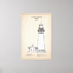 Yaquina Head Lighthouse - Oregon - SBD Canvastryck