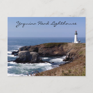 Yaquina Head Lighthouse Oregon vycard Vykort