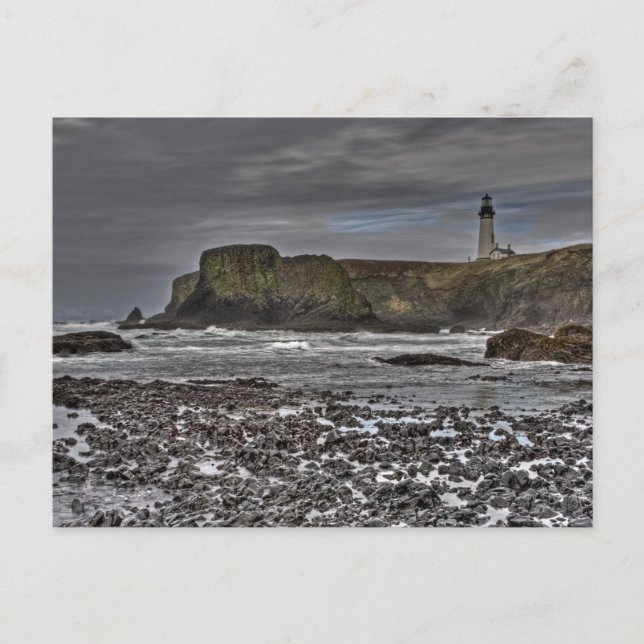 Yaquina Head Lighthouse Vykort (Framsida)