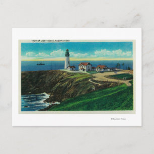 Yaquina Lighthouse och Yaquina HeadYaquina, ELLER Vykort