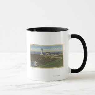 Yaquina ljust hus på det Yaquina huvudet Mugg
