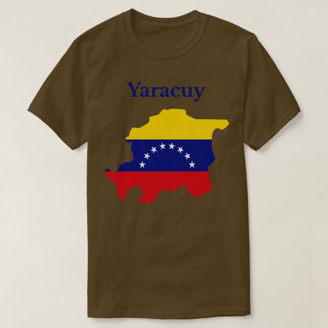 Yaracuy State Venezuela T Shirt (Design framsida)