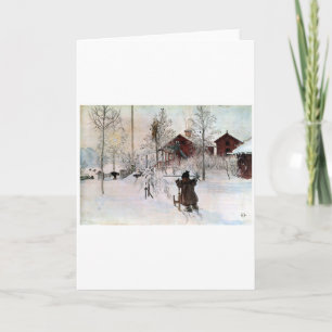 Yard and Tvätta House, Carl Larsson Helgkort