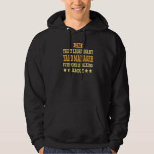 Yard Manager-jobbtitel Medarbetare - praktiskt arb Hoodie