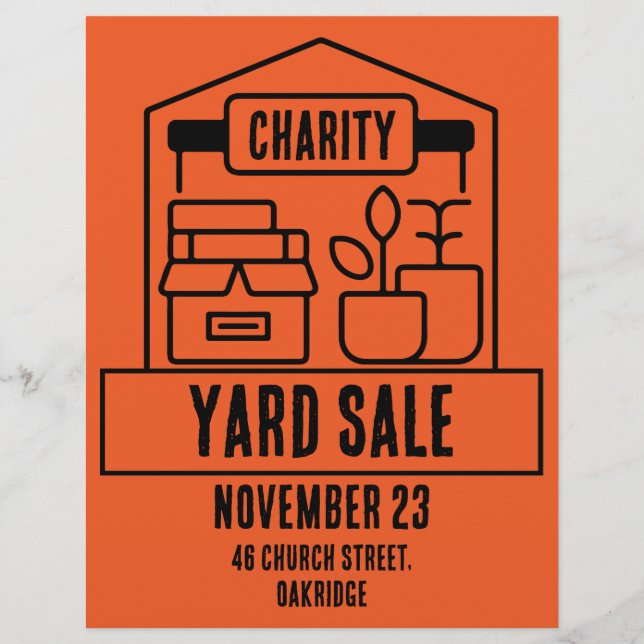 Yard Sale Flyer (Framsidan)