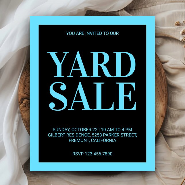 Yard Sale Flyer (Skapare uppladdad)