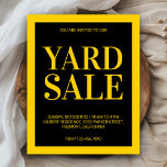Yard Sale Flyer<br><div class="desc">Marknadsföringsförsäljare. Anpassa den med din egen text och sprida ord.</div>