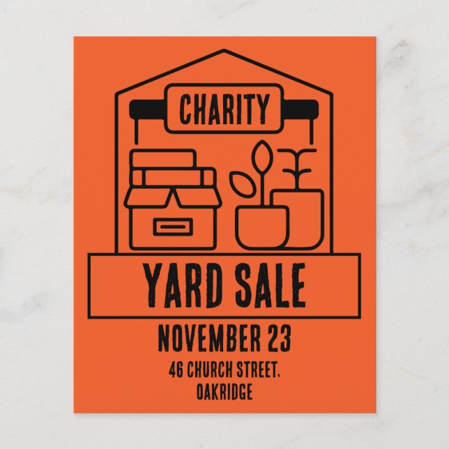Yard Sale Flyer (Framsidan)