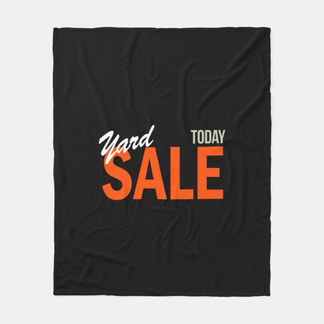 Yard Sale i dag Fleecefilt (Framsidan)