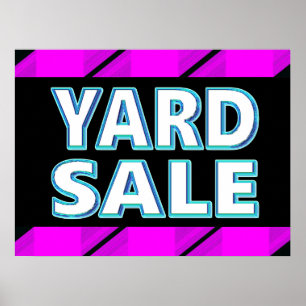 Yard Sale Poster