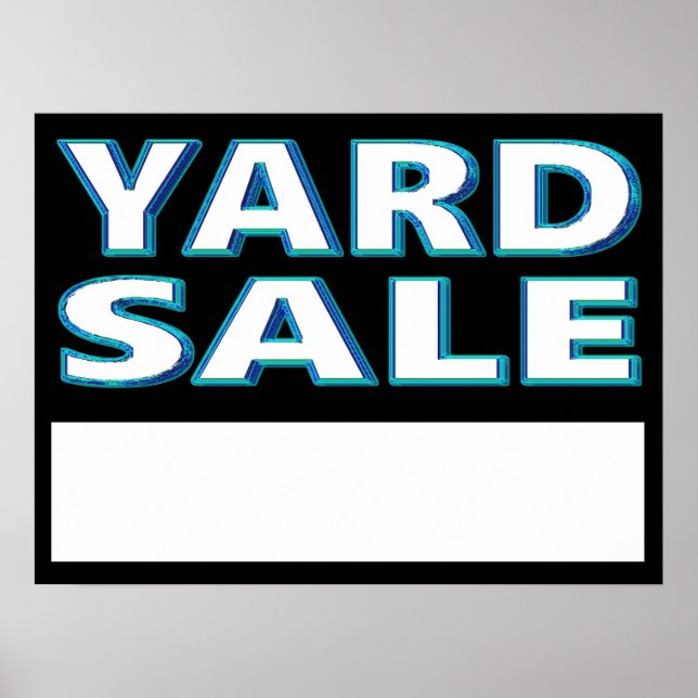 Yard Sale Poster (Framsidan)