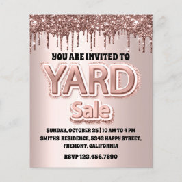 Yard Sale Ro  Powder Glitter Drives Flygblad