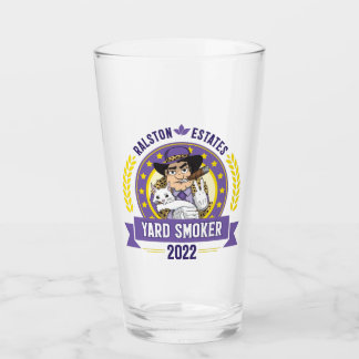 Yard Smoker 2022 Pint Glass Glaskopp