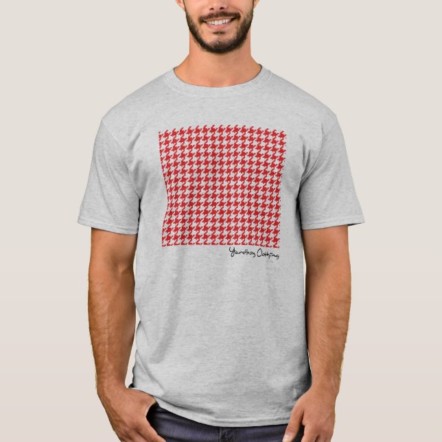 Yardboy Houndstooth skjorta Tee (Framsida)