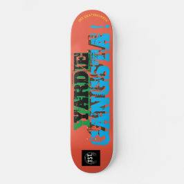 YARDIE GANGSTER / JMT SKATEBOARDS/ IPIX MINI SKATEBOARD BRÄDA 18,5 CM